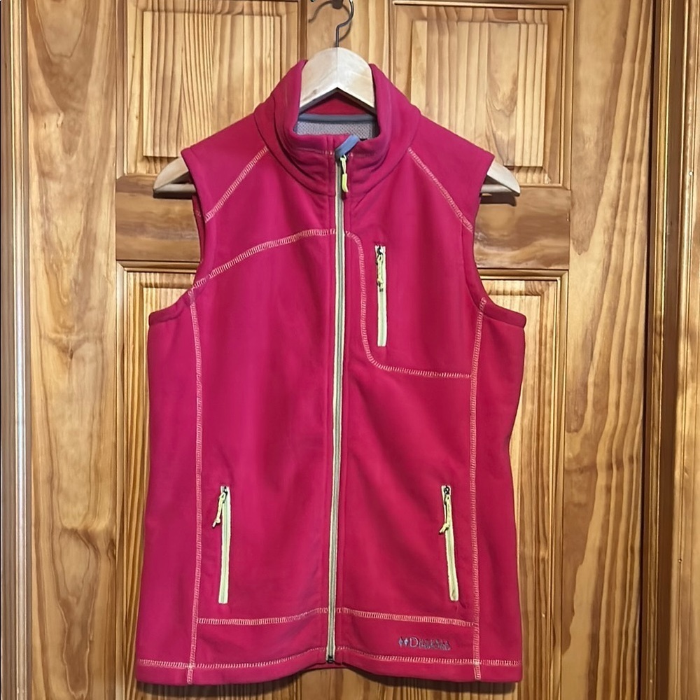 Diamond Supply Co. Women's Pink Softshell Vest